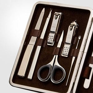 Chuyên Nghiệp Cầu Vồng Làm Móng Tay Kit Móng Chân Thiết Lập Móng Tay Mới Tập Tin & Cắt Với EMS Công Nghệ Vật Liệu Thép Da Sang Trọng Trường Hợp - Product Image 6