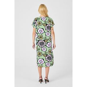 Abito Midi con scollo a V profondo con motivi floreali per ragazzi - Product Image 4