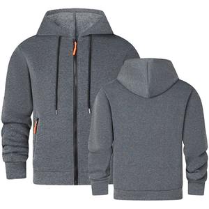 Nouveau Sweat à Capuche Hiver 2025 en Polaire Multi-Poches avec Fermeture Éclair, Épaules Tombantes, Coupe Droite, Taille Plus, pour Hommes et Femmes, 300g - Product Image 3