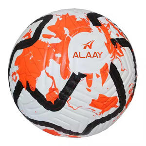 Alaay Ballon de football de haute qualité avec logo personnalisé Taille 5 en cuir thermocollé pour l'entraînement Vente en gros Direct d'usine Football - Product Image 1