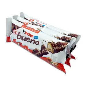 Ferrero Kinder Überraschung Kinder Freude Kinder Bueno verfügbar schwarze Schokolade mit Keksen süße Süßigkeiten