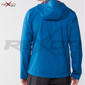 เสื้อแจ็คเก็ตกันฝนสำหรับกิจกรรมกลางแจ้งแบบใหม่ กันน้ำ ระบายอากาศได้ดี ผ้า 3 ชั้น ผ้าฝ้าย/โพลีเอสเตอร์ ผ้าแคนวาส เสื้อแจ็คเก็ตเดินป่าแบบยูนิเซ็กซ์ สำหรับกิจกรรมกลางแจ้ง - Product Image 3