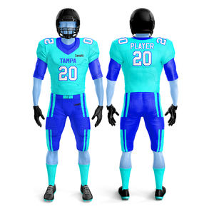 Séchage rapide vêtements de rue en plein air ensemble d'uniformes de Football élégant hauts de Football américain maillot de Football américain - Product Image 1