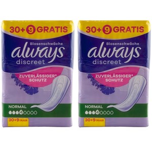 Gran oferta: Protección confiable para la incontinencia y la debilidad urinaria, siempre discreta, NORMAL, 2x 39 unidades - Product Image 5
