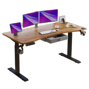 Điện chiều cao điều chỉnh động cơ kép đứng lên bàn máy tính bảng nghiên cứu bảng cho sinh viên mà không có tiếng ồn - Product Image 2