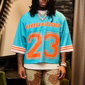 Streetwear <b>Men's</b> Retro Streetwear American Football Jersey All-Over Print Mesh Boxy & Lightweight Jersey <b>T</b>-<b>shirt</b> For Unisex - Product Image 5