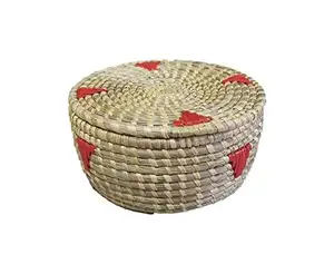 Rattan Bread Basket High Quality Premium Jute Bread Basket Elegant For Home Kitchen Beakery Usage With Jute Made Lid In Low Moq