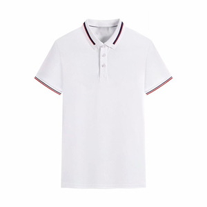 Camiseta de Algodón con Diseño de Logotipo Personalizado OEM, Ropa de Trabajo con Logotipo Bordado, Publicidad en Blanco, Cultural para Camisetas Polo - Product Image 4