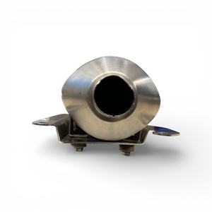 Pot d'échappement en acier Malossi Racing avec embout en carbone, nouveau système de silencieux/muffler en carbone pour moto - Product Image 5