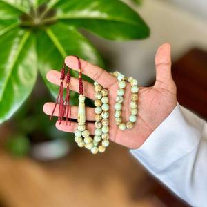 Epoxy Resin Tasbeeh 33 Beads Islamic Prayer Muslim <b>Rosary</b> Custom Color High Demand - Product Image 6