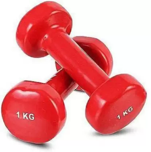 Mancuerna de neopreno y vinilo en forma hexagonal, varios colores para niños, ejercicio físico y entrenamiento de fuerza - Product Image 2