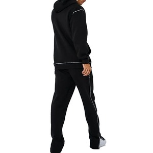 Vente en gros, sweat-shirt unisexe surdimensionné personnalisé, ensemble sweat à capuche et pantalon de survêtement, survêtement épais - Product Image 5