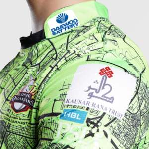 Conjunto Deportivo Personalizado de la Academia Lahore Qalandars para Niñas, Camiseta de Poliéster con Estampado por Sublimación, Pantalones con Número - Product Image 6