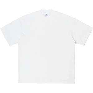 เสื้อยืดสองโทนสีบล็อกสีสำหรับผู้ชายเสื้อยืดผ้าฝ้ายทรงเข้ารูปแบบผ่าข้าง2สี - Product Image 4