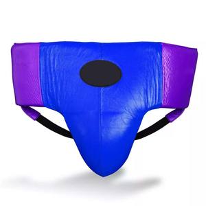 Protector de ingle de cuero PU de alta calidad Protector DE SEGURIDAD personalizado para boxeo Taekwondo International Fighting-Winner's Choice - Product Image 1