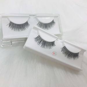 Fabriqué au Vietnam produisant au meilleur prix bande de qualité supérieure cils en bande de couleur cils synthétiques individuel avec boîte privée la Vente en gros - Product Image 6