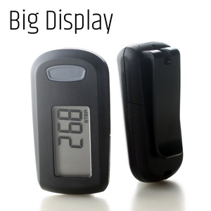 Chính xác Petit Kích thước 3D cảm biến chuyển động hiển thị lớn đi bộ <span class=keywords><strong>Pedometer</strong></span> Bước khoảng cách đếm - Product Image 4