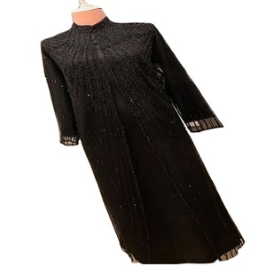 Acheter des robes caftan Design Abaya décoratives de toutes tailles disponibles pour robe musulmane Abaya fournisseurs en gros - Product Image 1