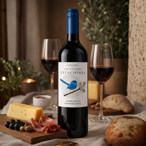 Las Cuatro Estaciones - Vino Tinto Semidescolorido 100% Tempranillo 11% ABV Vino Tinto Español 750ml - Product Image 2