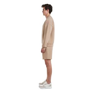 Conjunto Deportivo Moderno para Hombre, Sudadera de Cuello Redondo y Pantalones Jogger, 470 GSM, Algodón French Terry, Traje Casual para Fitness, Marca Privada OEM - Product Image 3