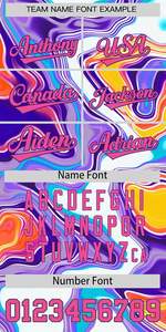 Camiseta de béisbol impresa personalizada con nombre y número Material transpirable Servicios directos de fábrica OEM disponibles - Product Image 5