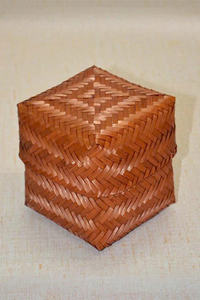 Décorations du Ramadan Boîte cadeau de bonbons en bambou Boîtes de Ramadan rouges 2026 Panier de Ramadan fait à la main - Product Image 5