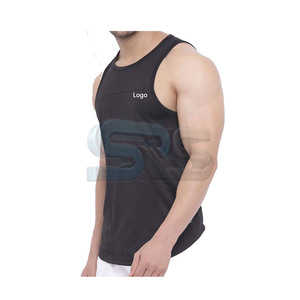 Camisetas sin mangas de alta calidad para hombre, logotipo personalizado, ropa deportiva para gimnasio, chaleco sin mangas de secado rápido, venta al por mayor, ropa deportiva OEM 2025 - Product Image 3