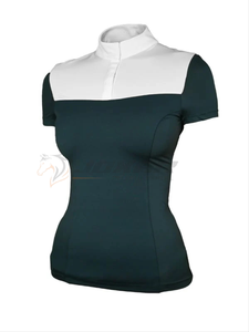 Chemises de spectacle équestre haut de gamme pour femmes en tissu doux à séchage rapide idéal pour les chemises de spectacle d'entraînement à l'équitation - Product Image 4