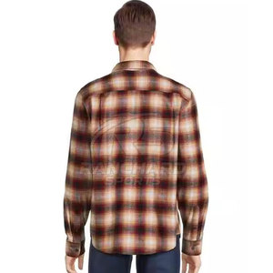 Chemise habillée boutonnée élégante pour homme, tenue de travail, chemise habillée classique à manches longues pour homme, chemise de travail de bureau pour homme - Product Image 2