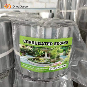 Borde Metálico para Jardín de Acero Laminado en Frío Plateado de 10'*20', Borde Metálico Resistente para Césped y Paisajismo - Product Image 5