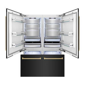 Réfrigérateur encastrable à porte française de 60 pouces, édition Autograph, avec congélateur bas, distributeur d'eau et machine à glaçons, 32,2 pi³ Énergie électrique Ft - Product Image 5