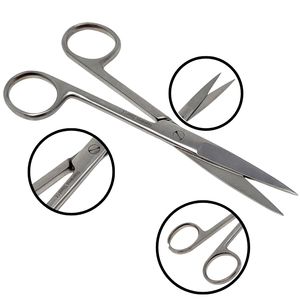 Ciseaux chirurgicaux médicaux en acier inoxydable de précision mondiale, coupe-tissus certifié ISO13485 pour les premiers secours, clinique générale - Product Image 5