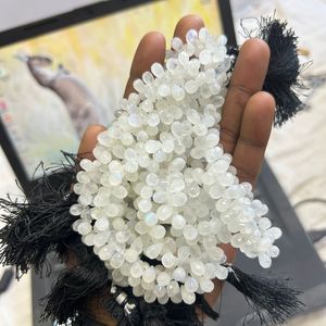 Moonstone Shaded 5,5-6MM Drop Beads, Mooonstone Smooth Drop Shape Beads, Shaded Moonstone Drop Shape Beads - Product Image 1