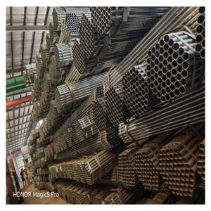 Le tuyau d'acier pré galvanisé a galvanisé le tube pour la construction - Product Image 5