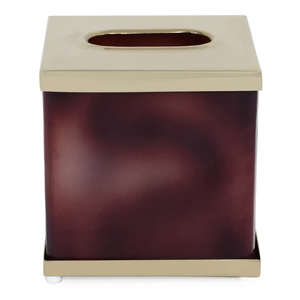 Porte-boîte à mouchoirs en bois moderne étui gris avec couvercle en bois naturel distributeur de serviettes décoratif pour bureau à domicile hôtel chambre à coucher - Product Image 5