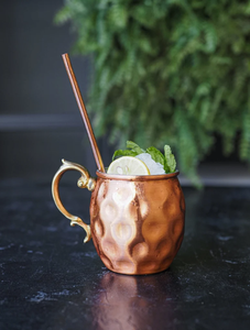 Meilleure vente de tasse à mule de Moscou en métal au design martelé pour restaurant, hôtel et fête à bas prix - Product Image 3