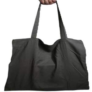 Sac à bandoulière en toile pour femmes écologiques de haute qualité Logo imprimé personnalisé réutilisable 100% coton sac d'épicerie fourre-tout - Product Image 4