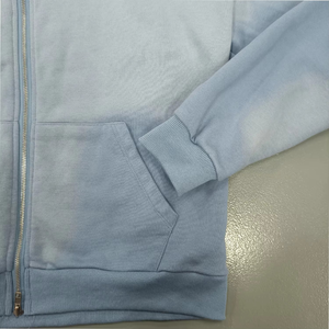 OEM lujo peso pesado moda llegada alta calidad Premium personalizado nueva moda impreso invierno hombres sudaderas con cremallera - Product Image 4