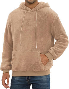 Sudadera con Capucha de Forro Polar con Forro de Sherpa, Sudadera Informal con Capucha - Product Image 1