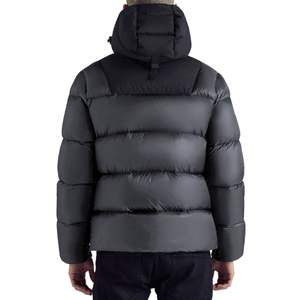 Veste doudoune isolée en tissu enduit OEM manches longues séchage rapide veste d'extérieur coupe-vent hydrofuge isolation de l'oie - Product Image 6