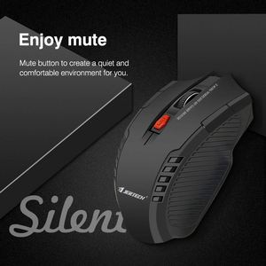 JERTECH JR4 <span class=keywords><strong>Souris</strong></span> de jeu optique <span class=keywords><strong>sans</strong></span> <span class=keywords><strong>fil</strong></span> à 6 boutons, 3 DPI 2.4G confortables, 6D, best-seller pour joueurs en ligne - Product Image 3