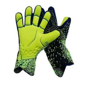 Gants de gardien de but en cuir de qualité supérieure personnalisables Gants de gardien de but en latex de paume en cuir de latex Gants pour sauver les doigts - Product Image 4