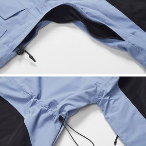 Veste de neige technique en toile à capuche personnalisée, unisexe, imperméable, coupe-vent, élégante, pour le snowboard et la randonnée - Product Image 4