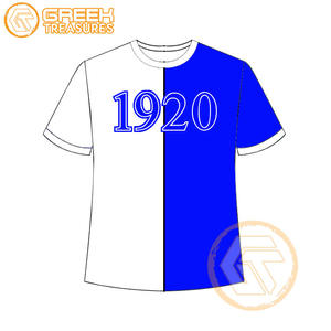 Venta al por mayor personalizada Zeta Phi Beta mujeres camiseta hermandad ropa algodón camisetas más finas mujeres fraternidad prendas - Product Image 3