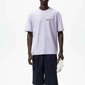 T-shirts confortables de haute qualité pour hommes/T-shirt de mode pour hommes/T-shirt de couleur unie de qualité supérieure pour hommes - Product Image 2