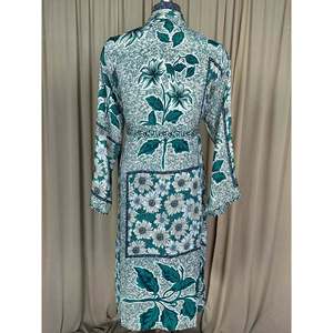 Men's Kimono <b>Robe</b> Silky Soft Elegant Vintage Style Classic Sustainable <b>Beach</b> Lounge Wear for House <b>Beach</b> Timeless Gift Idea - Product Image 3