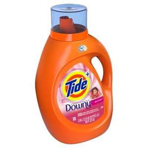 Detergente líquido para ropa Tide con Downy, alta eficiencia (HE), aroma April Fresh, 59 lavados para ventas al por mayor - Product Image 6