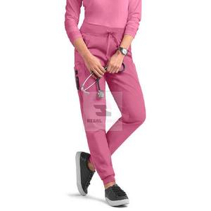 กางเกงสครับยืดได้สำหรับพยาบาลชุดเครื่องแบบโรงพยาบาลกางเกงสครับระบายอากาศได้ดีสวมใส่สบาย2025 - Product Image 2