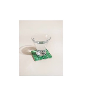 Sous-verre de table en mosaïque, ensemble de 6 pierres absorbantes pour boissons et utilisation à la main - Product Image 3