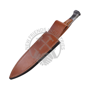 Customizable OEM Railroad Spike <b>Knife</b> with Wood Handle Full Tang Double Edged Forged <b>Knife</b> <b>Sharpened</b> for DIY Camping Upcycling - Product Image 4